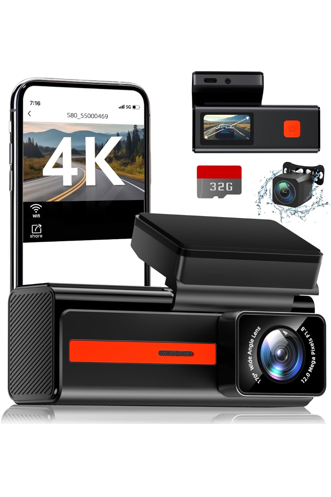 Read more about the article 4k dash cam rear