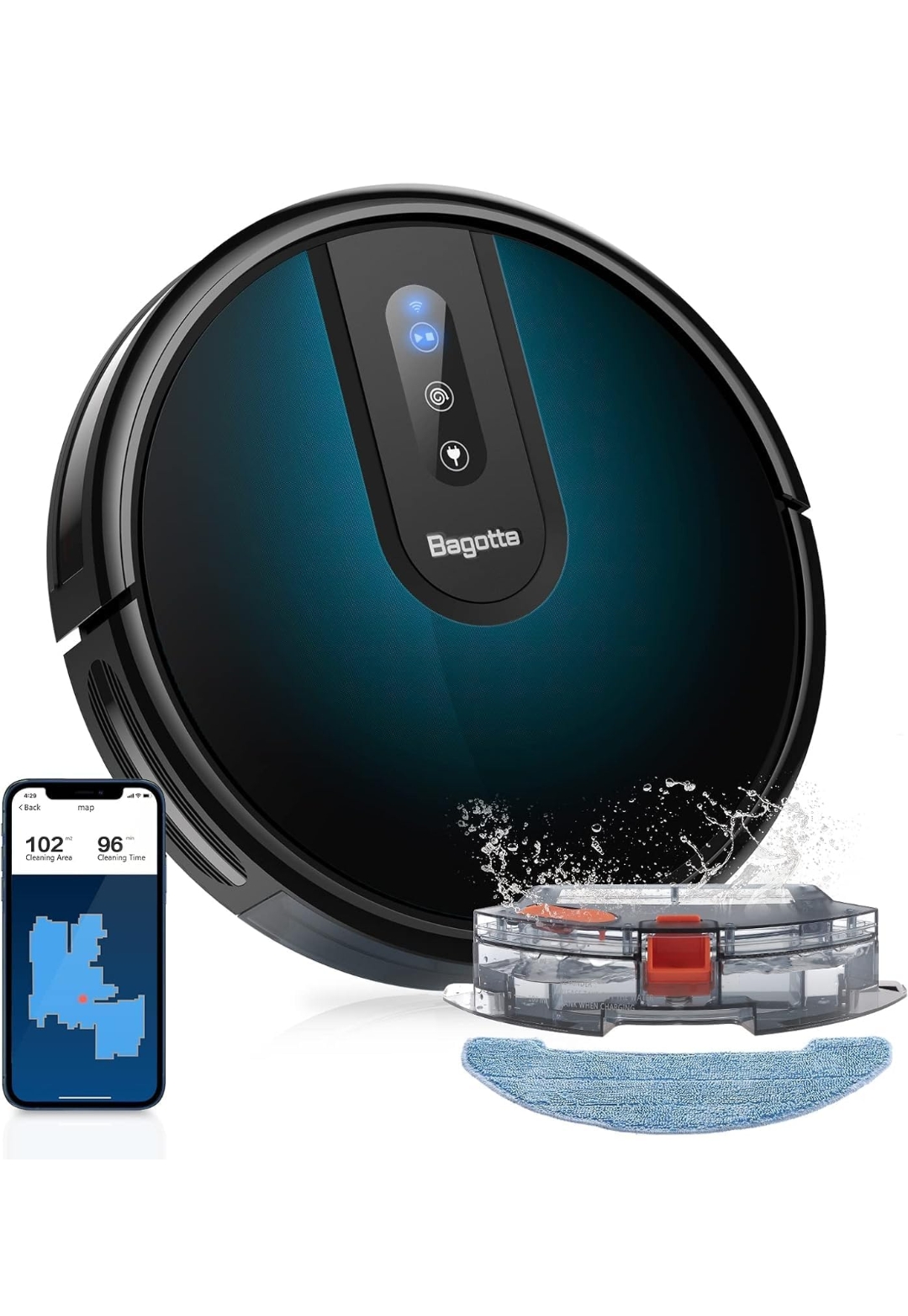 Read more about the article Bagotte Robot Vacuum Cleaner