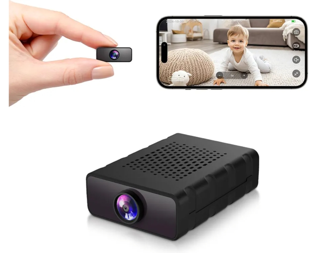 Read more about the article Mini Camera, 4K HD Nanny Cam for Home