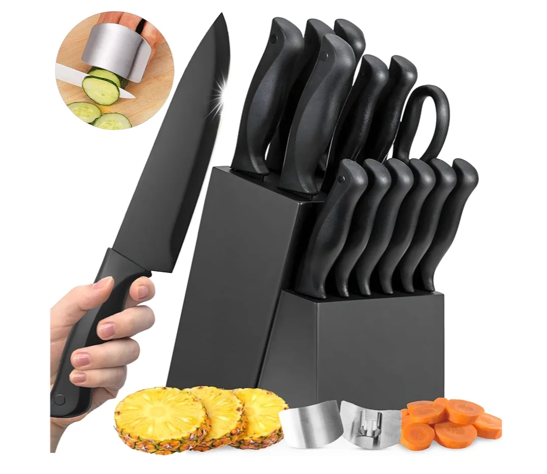 Read more about the article 15-Piece Kitchen Knife Set