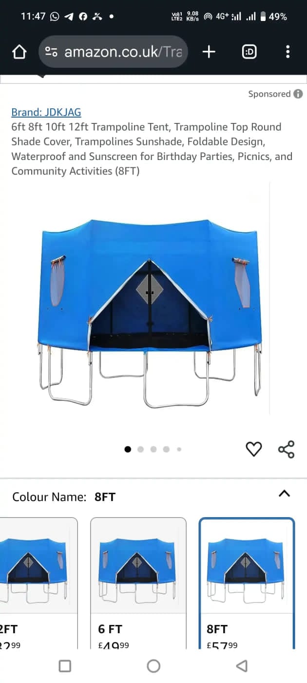 Read more about the article Trampoline tent