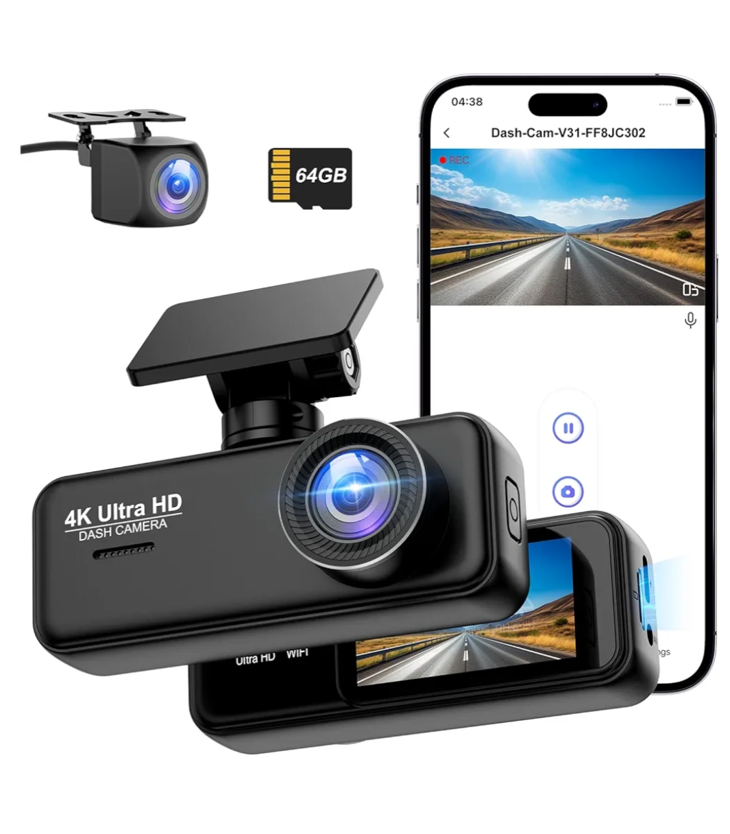 Read more about the article 4k front and rear dash cam