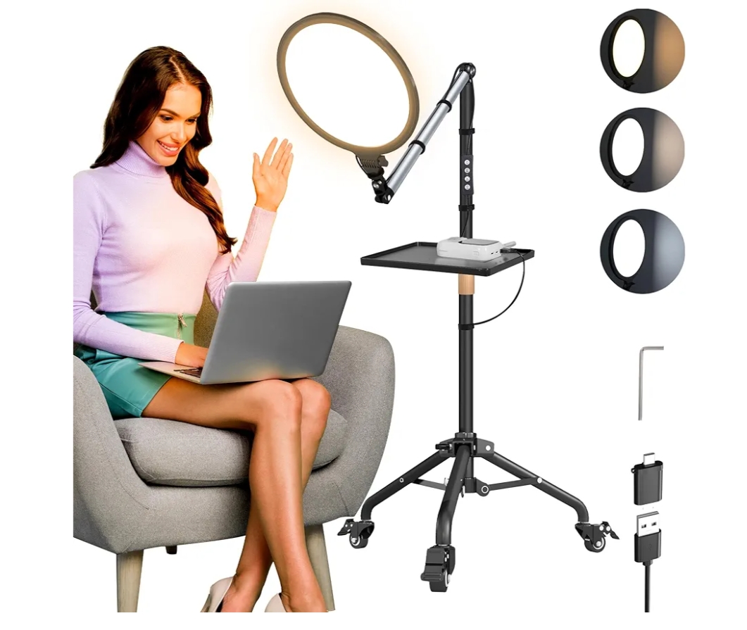 Read more about the article Ring light with tripod