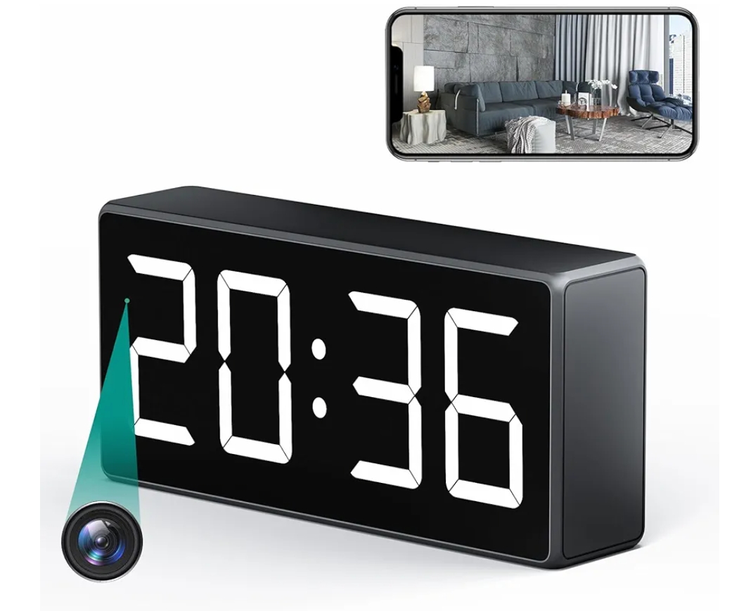 Read more about the article Hidden camera clock