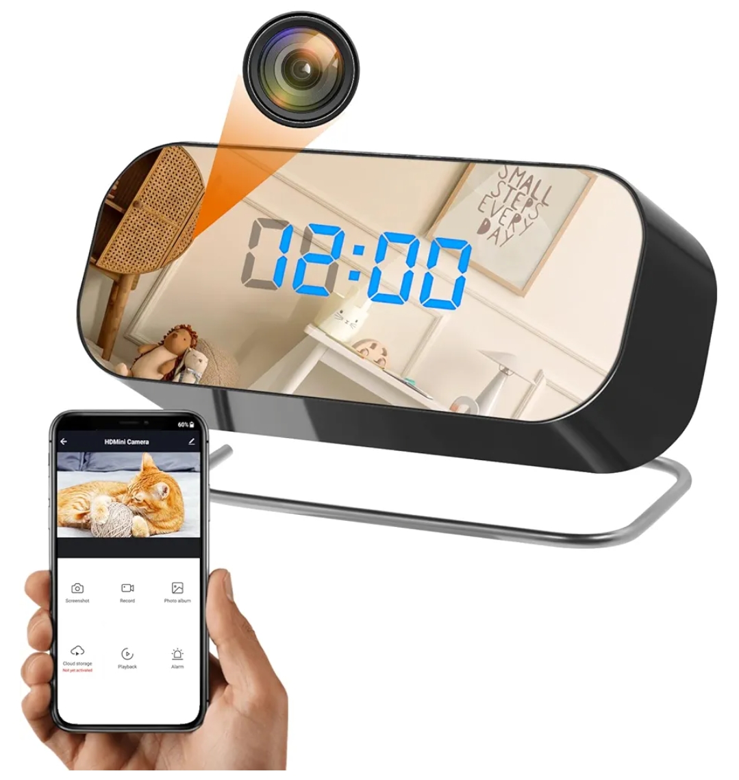 Read more about the article WiFi hidden camera clock