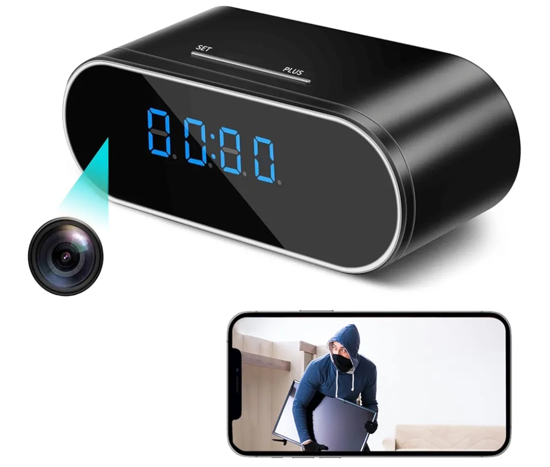 Read more about the article Spy camera clock