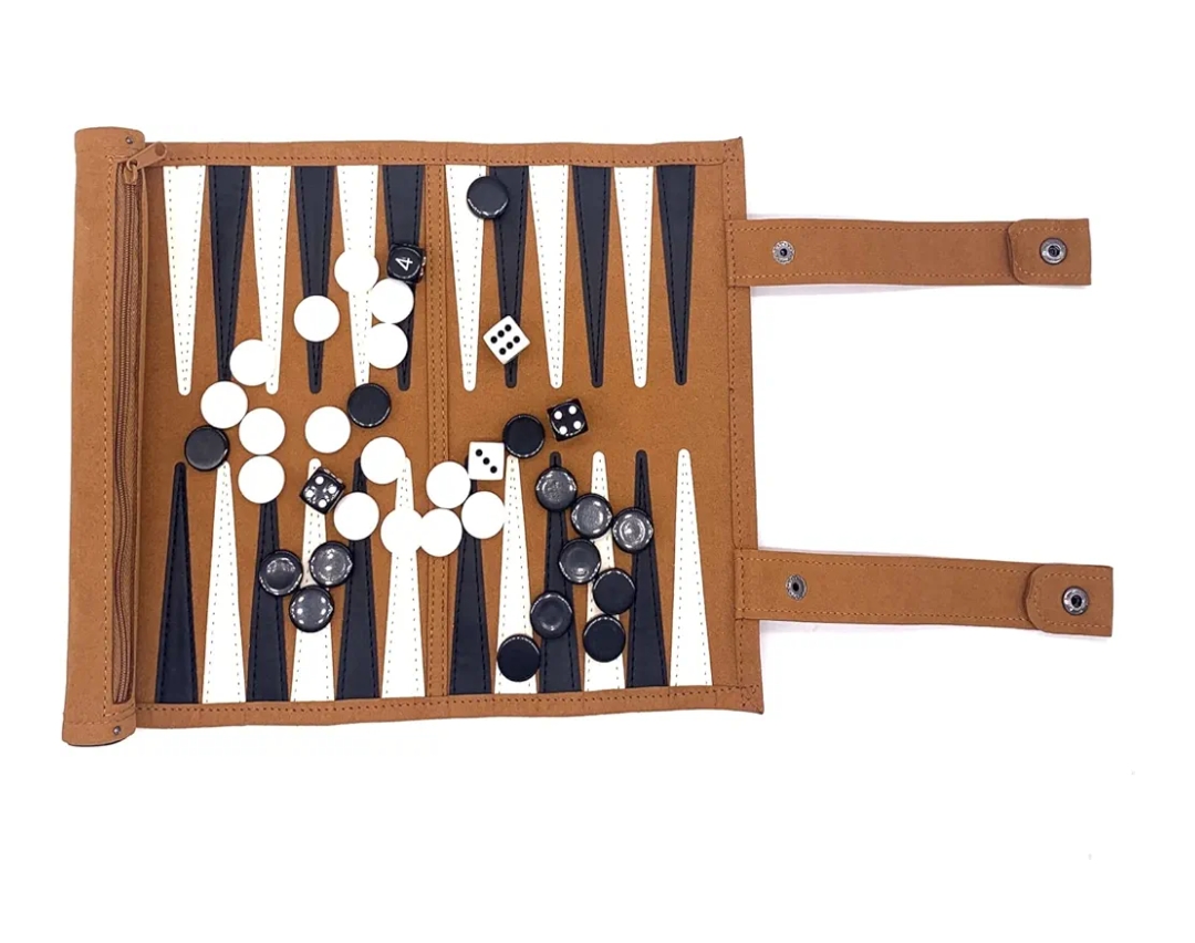 Read more about the article Travel leather backgammon