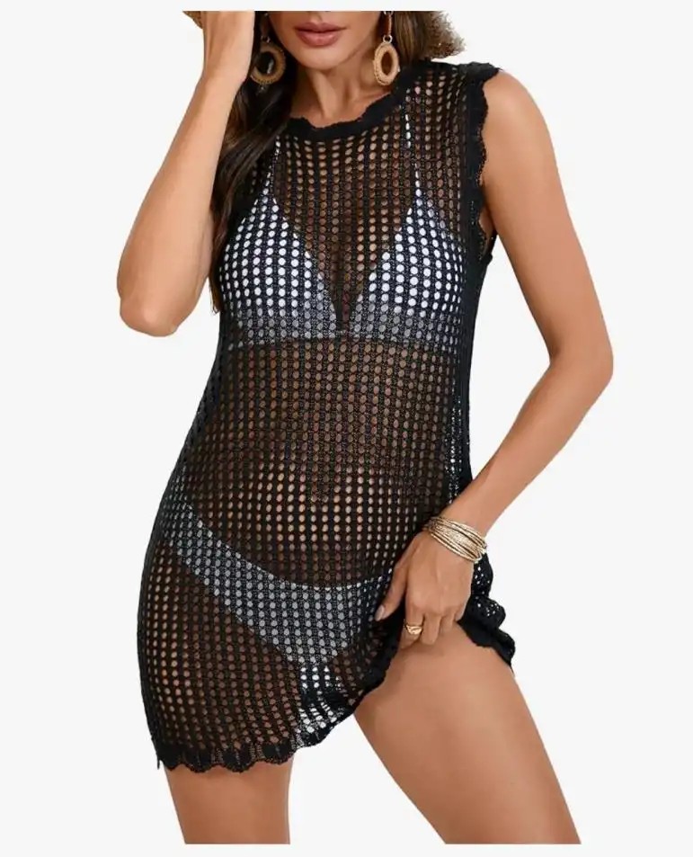 Read more about the article Women crochet beach dress