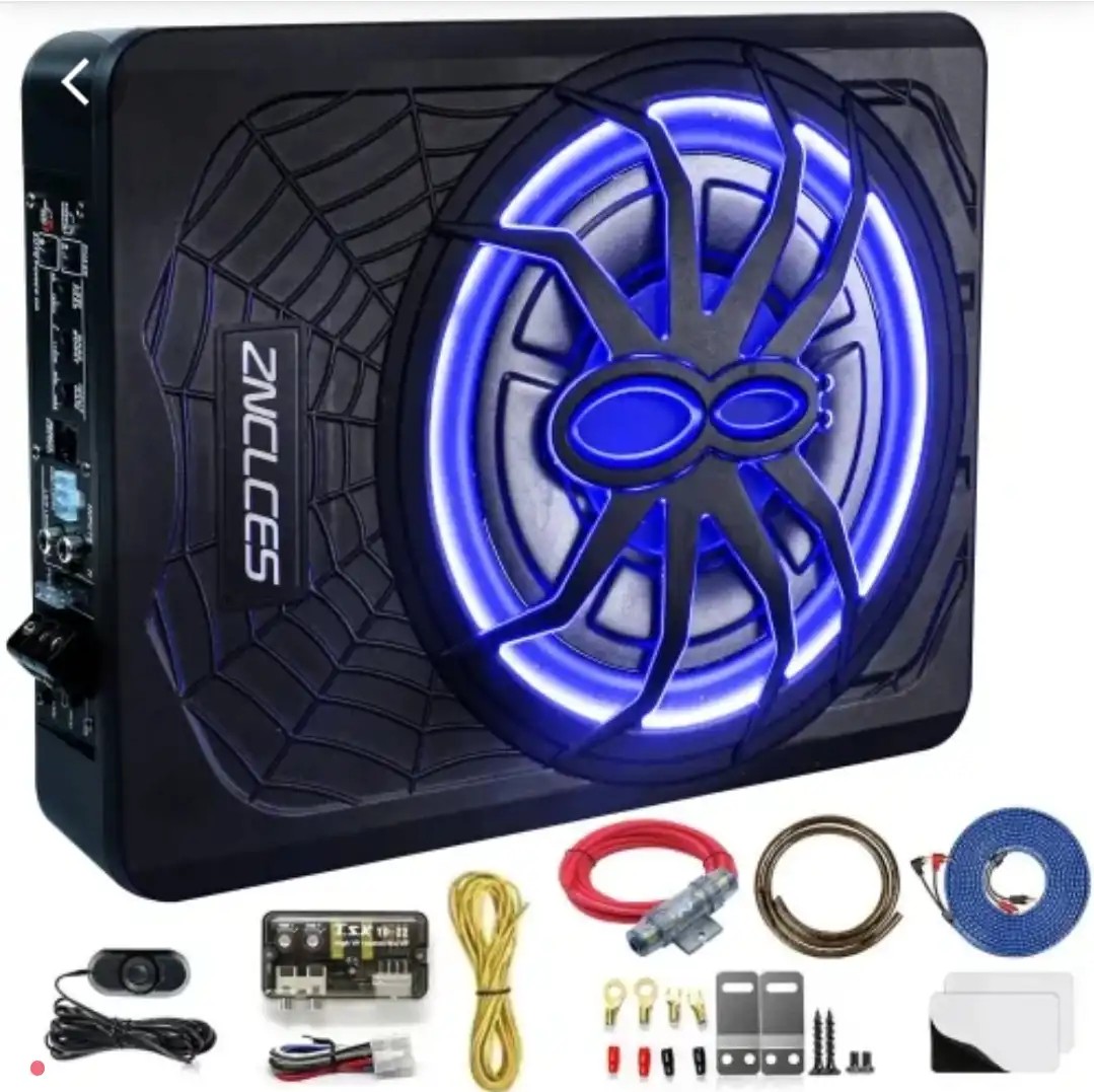 Read more about the article Slim Under Seat Powered Car Subwoofer, C