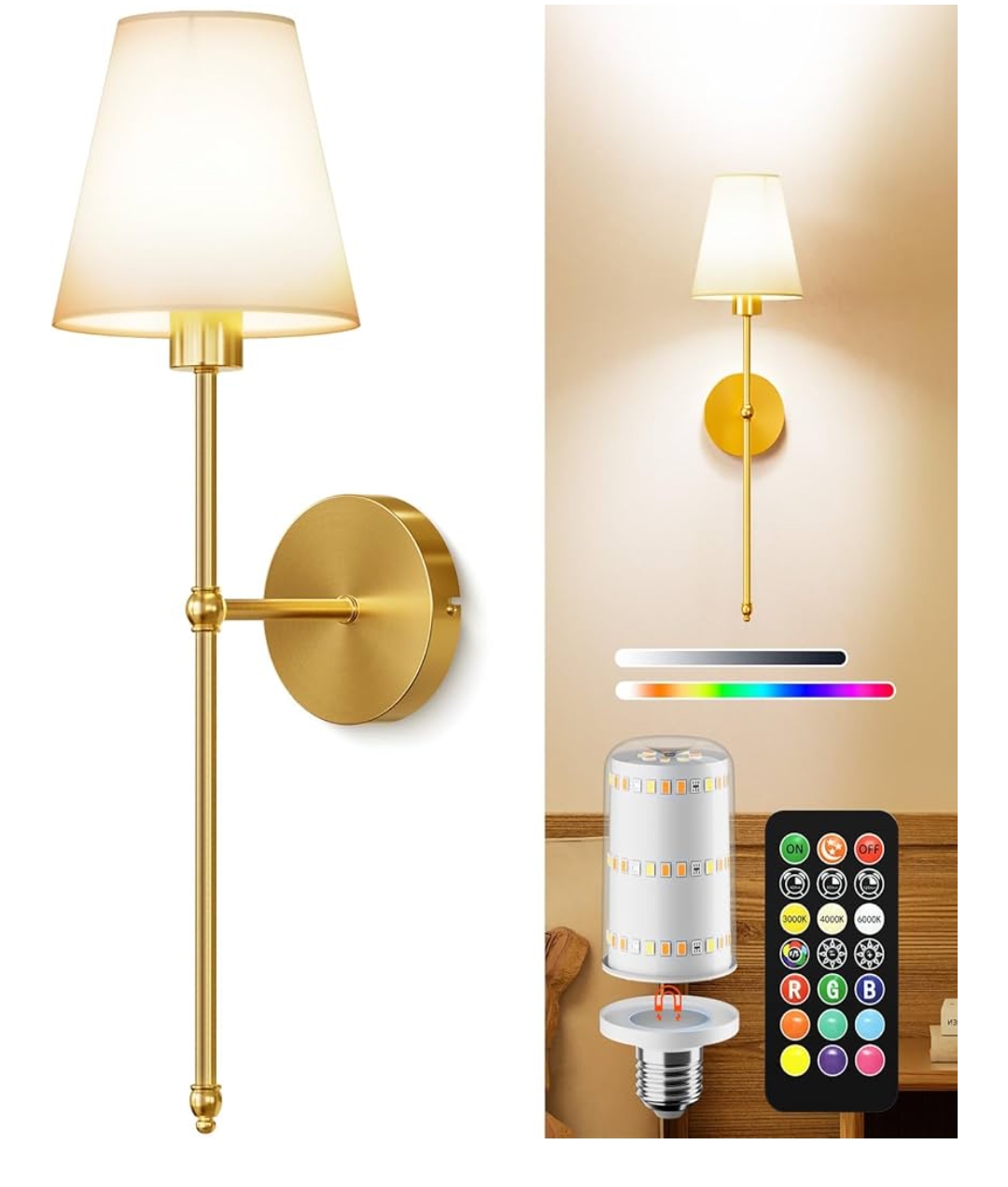 Read more about the article Battery operated wall light