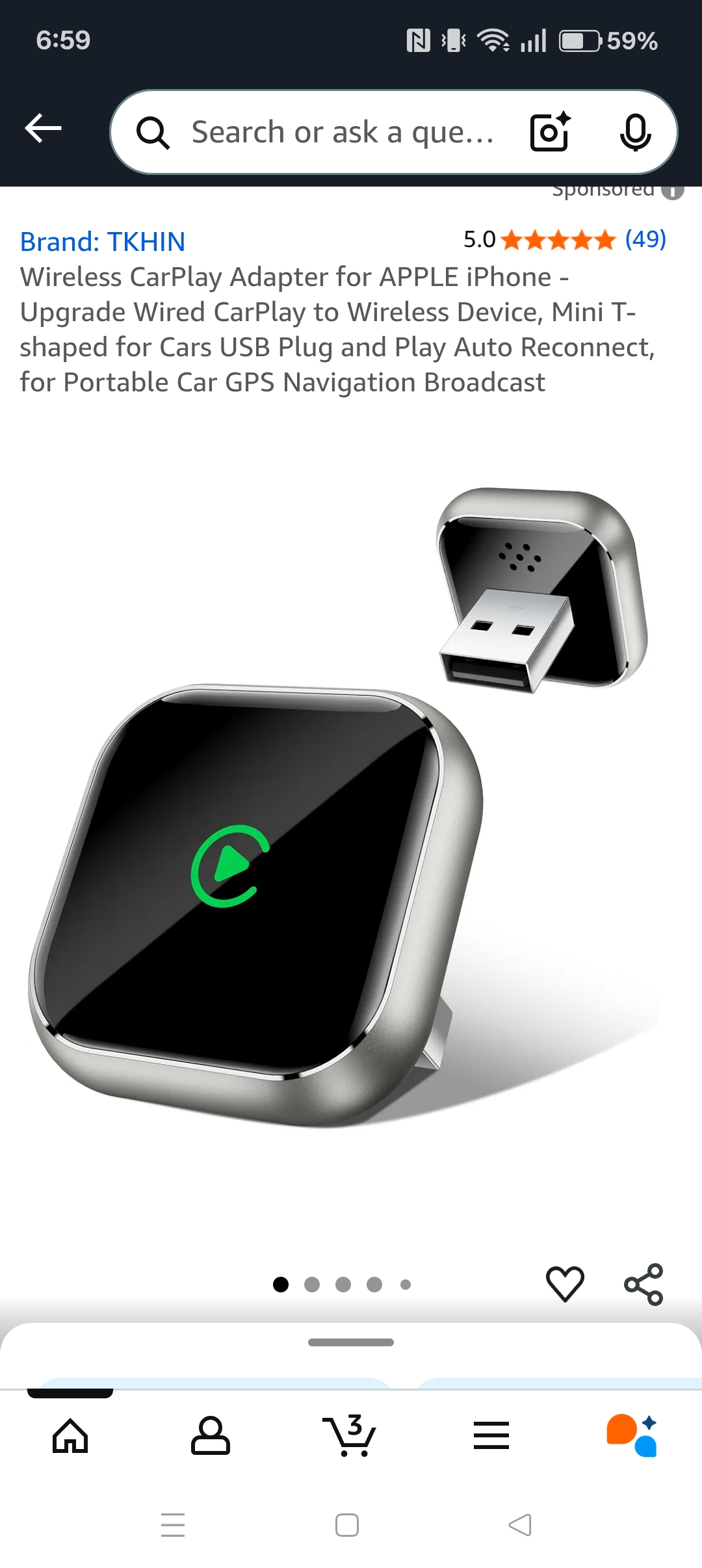 Read more about the article Wireless carplay adapter