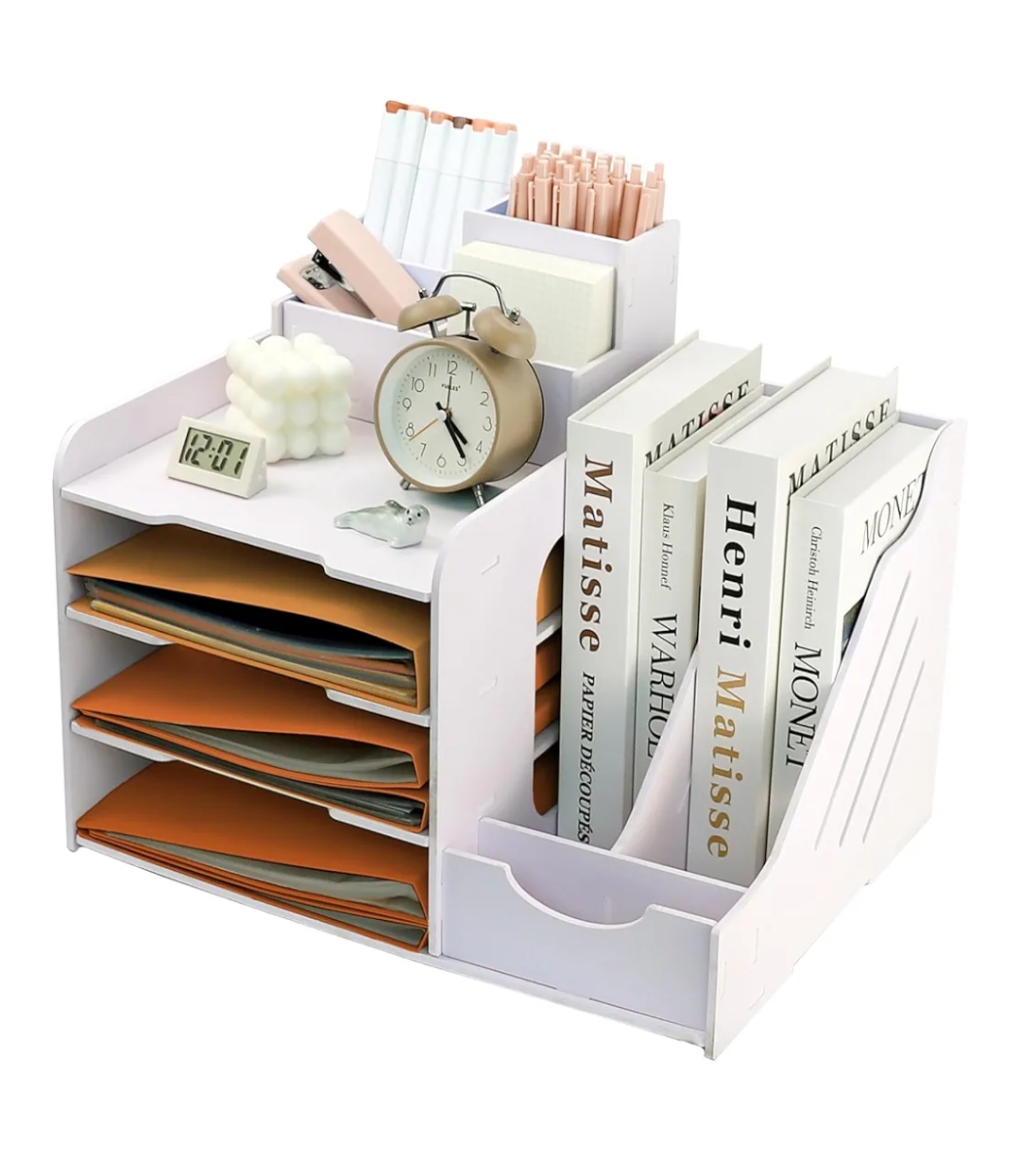 Read more about the article Wooden desk tidy organizer