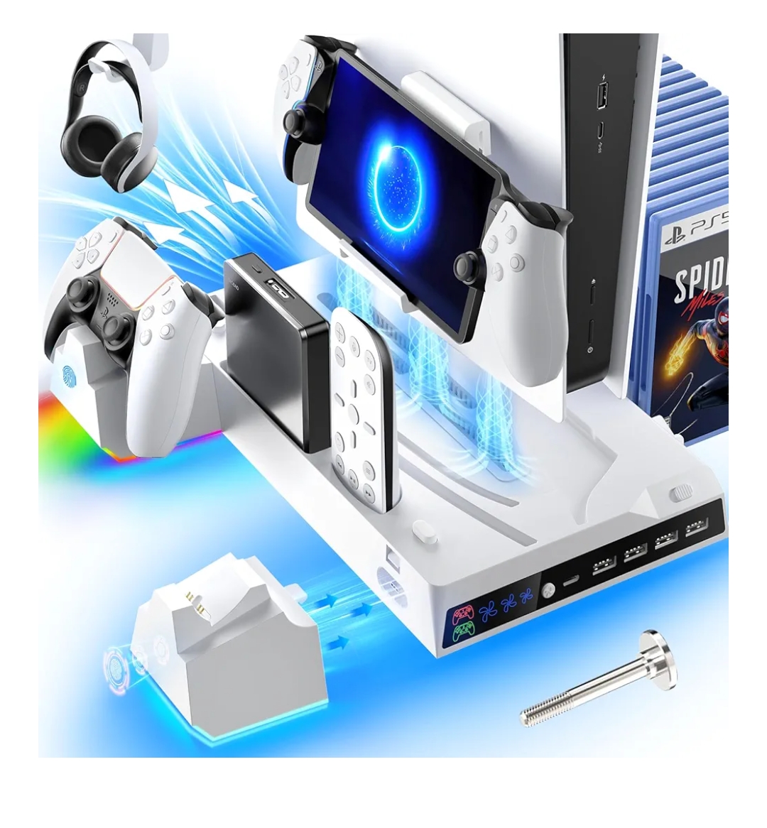 Read more about the article Ps5 cooling station