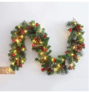 Artificial Christmas garland