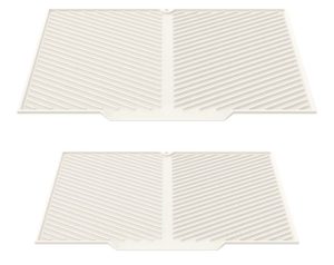 Silicone dish drying mat