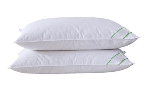 Luxury goose feather pillow