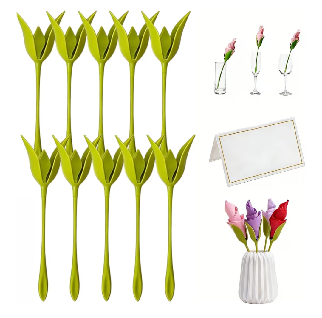 Read more about the article Rose stem napkin holder